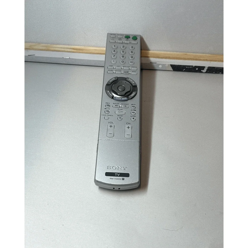 Sony Television Replacement Universal Silver Remote Control Model RM-Yd002